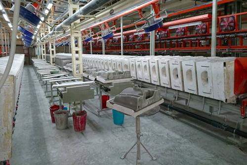 Washbasin Casting Machine