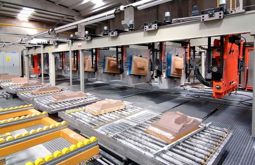 ULM 270 - High Pressure Washbasin Rotating Casting Machine